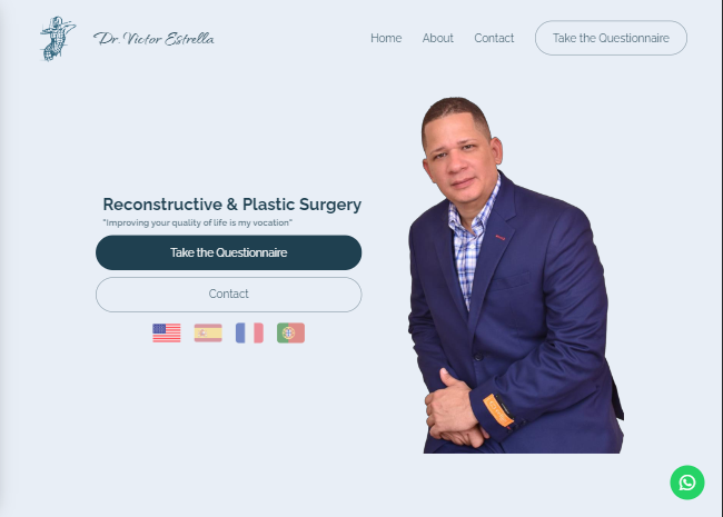 Dr Victor Estrella Website Cover Image